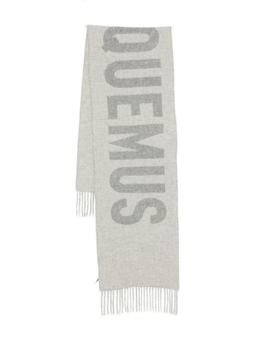 Grey Logo Scarf 1