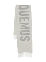 Grey Logo Scarf 1
