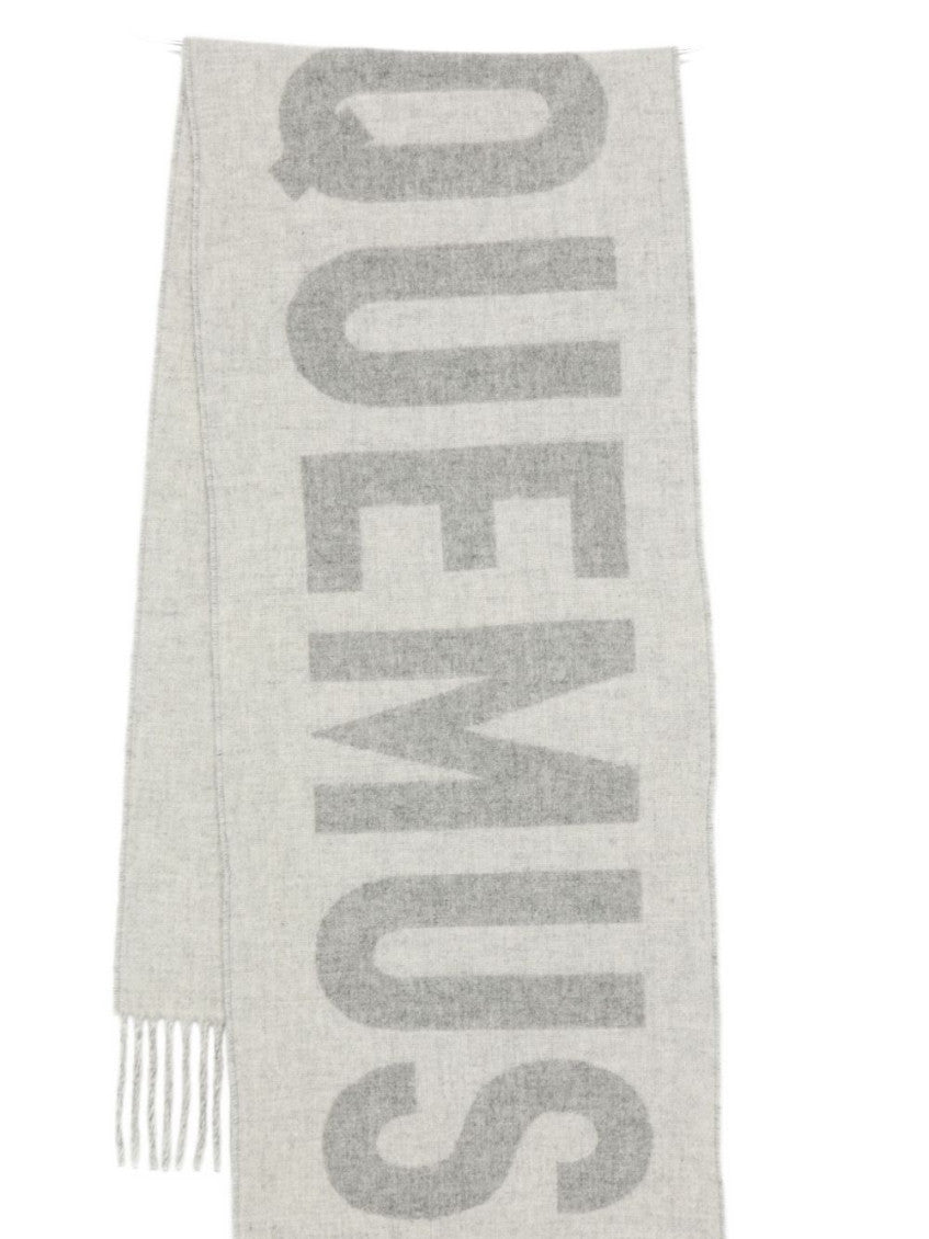 Grey Logo Scarf 2