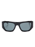 Black Logo Sunglasses 1