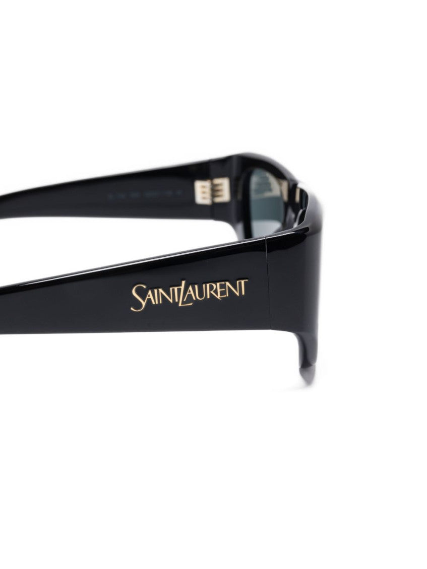 Black Logo Sunglasses 3