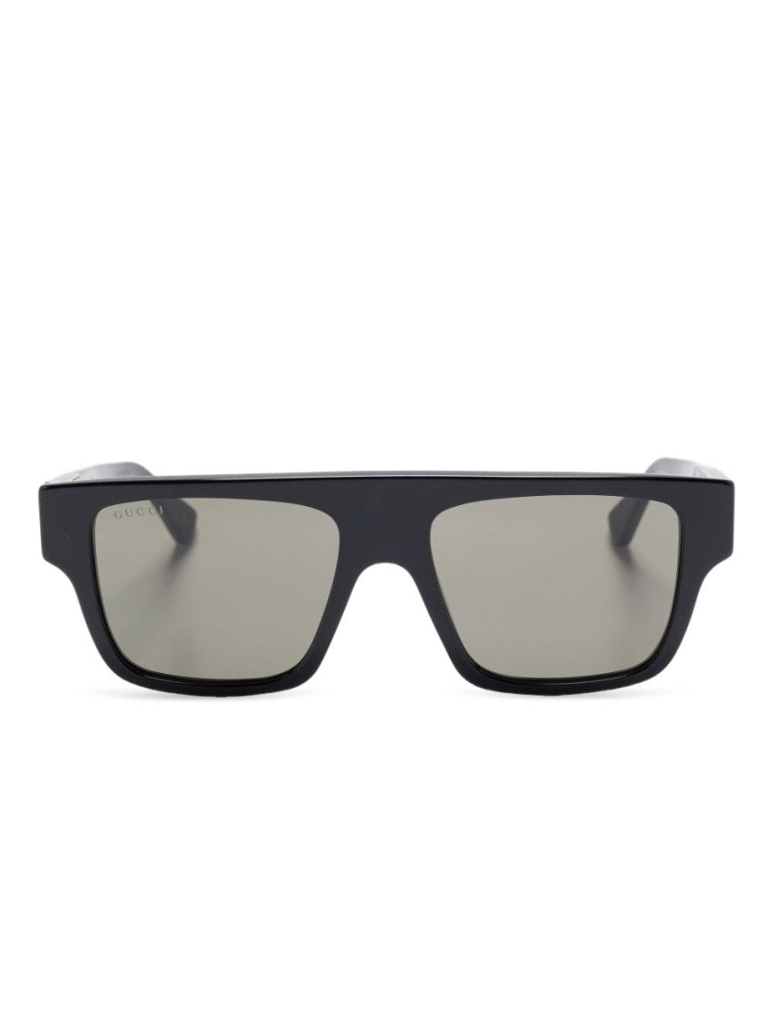 Black Rectangular Sunglasses 1
