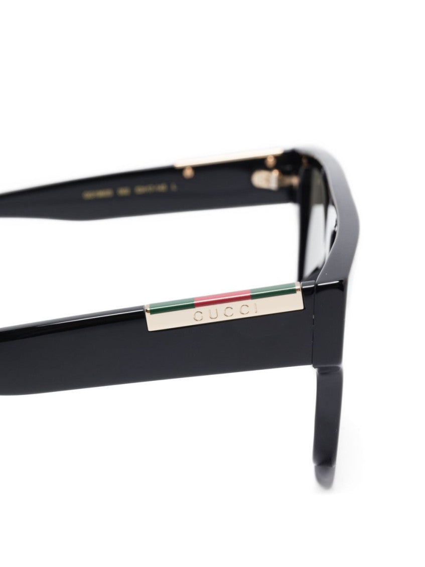 Black Rectangular Sunglasses 4
