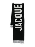 Black Logo Scarf 1
