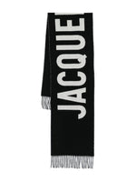 Black Logo Scarf 1