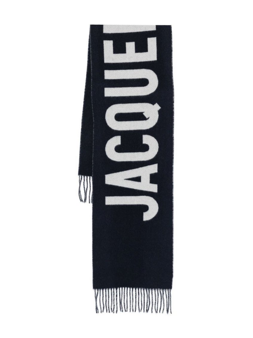 Navy Blue Logo Scarf 1