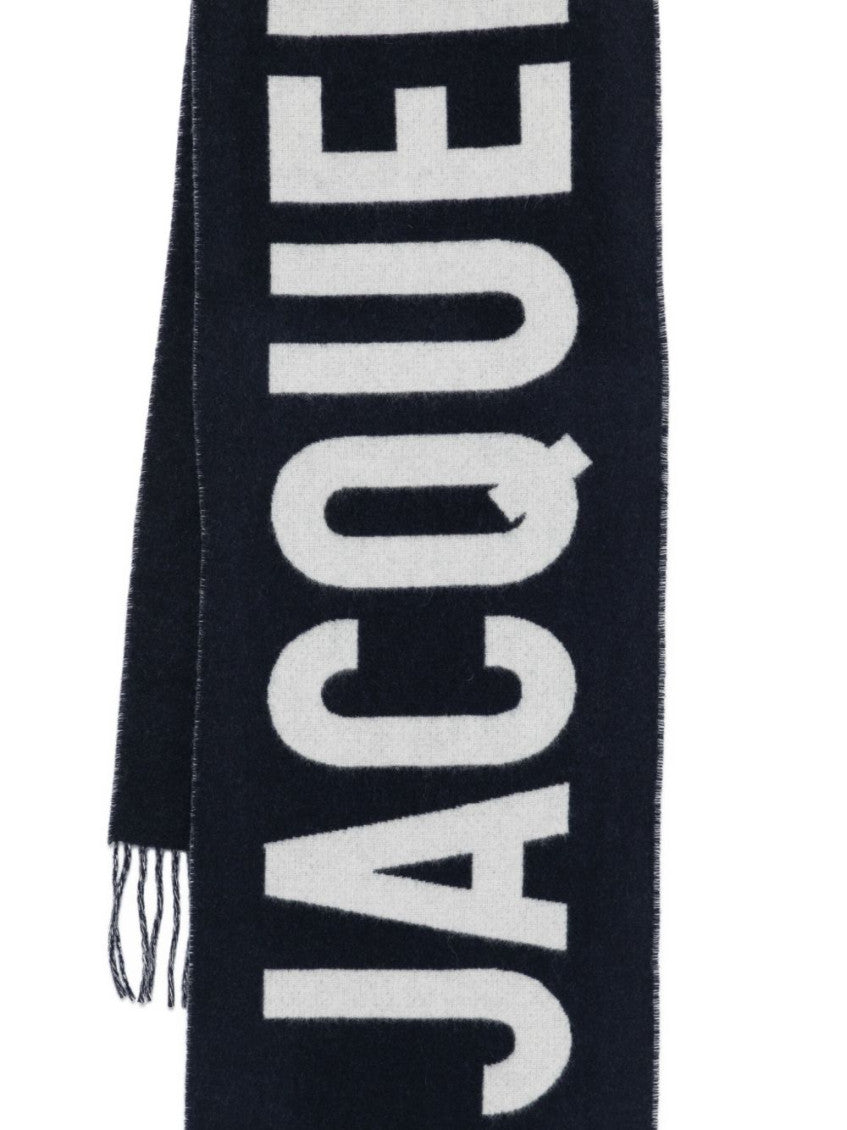 Navy Blue Logo Scarf 2