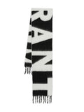 BlackWhite Logo Scarf 1