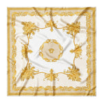 Ivory Barocco Printed Scarf 1