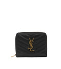 Black Cassandre Logo Wallet 1