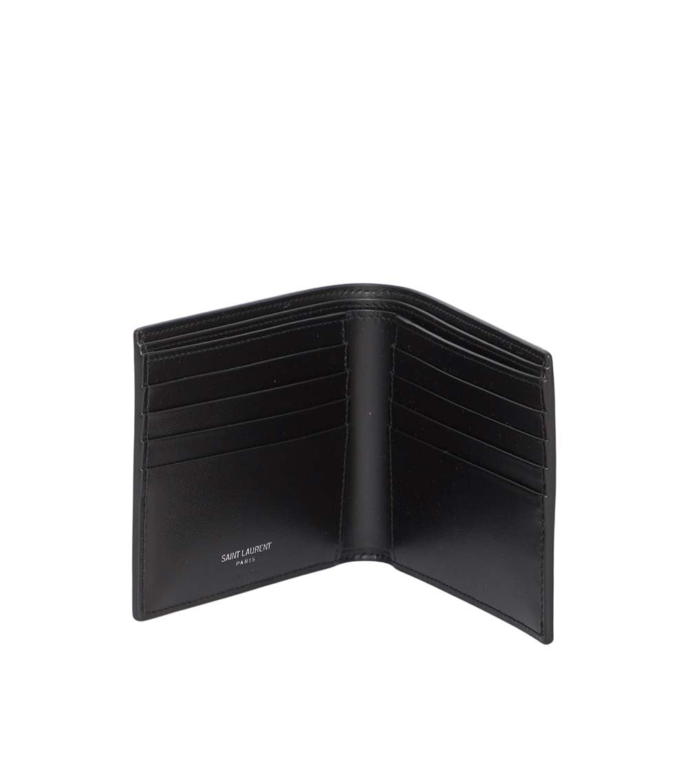 Black Cassandre Logo Wallet 4