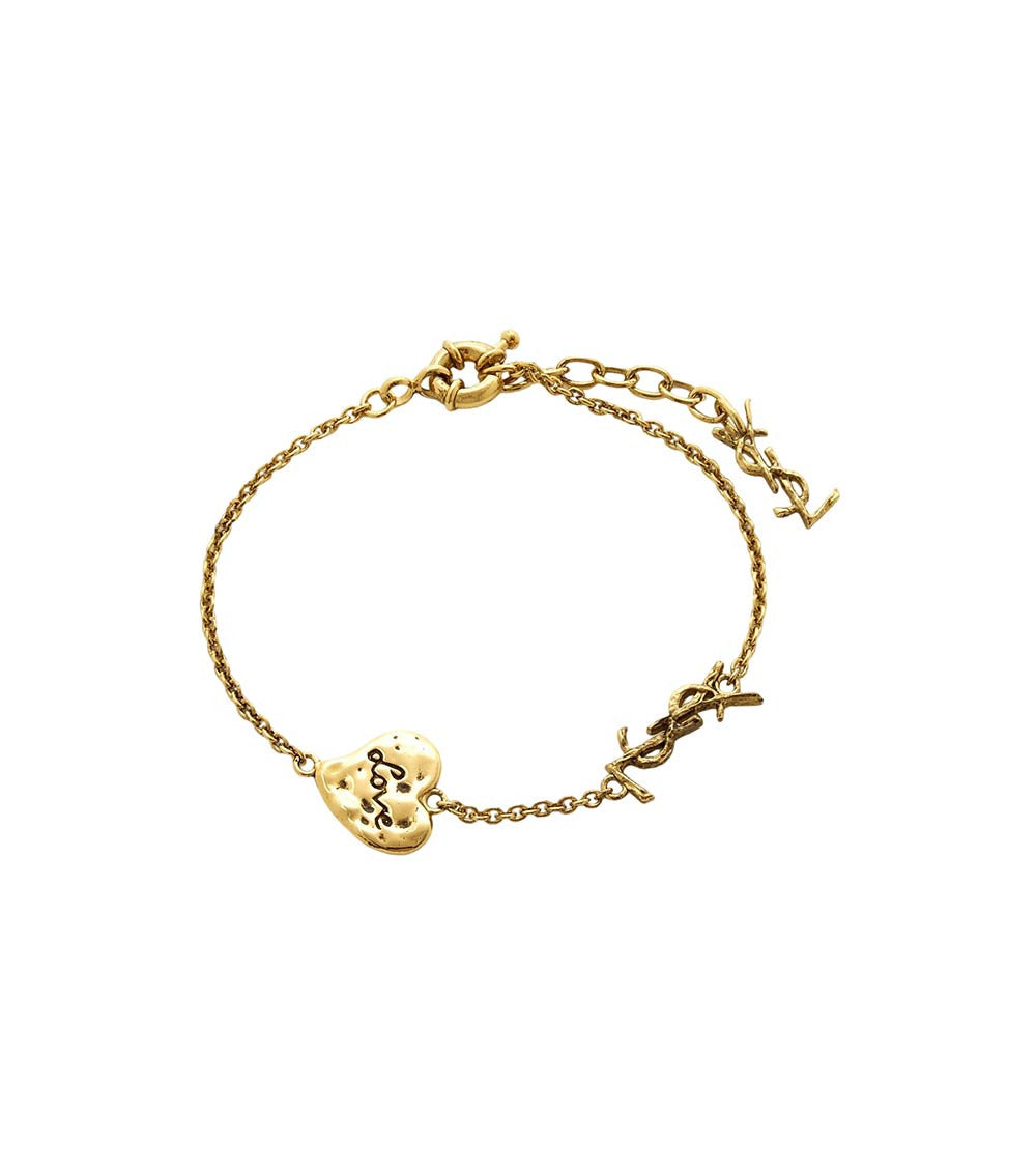 Golden Cassandre Heart Chain Bracelet 1