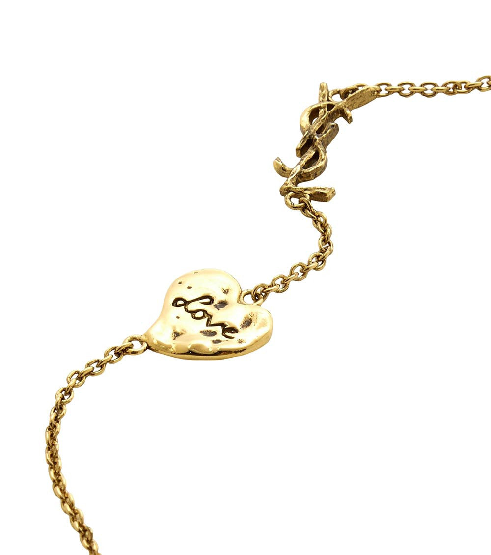 Golden Cassandre Heart Chain Bracelet 3