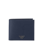 Navy Blue Logo Wallet 1