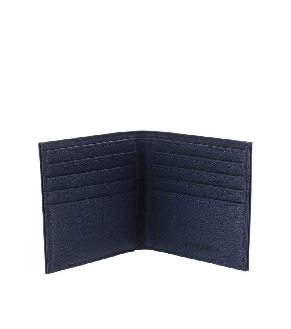 Navy Blue Logo Wallet 3