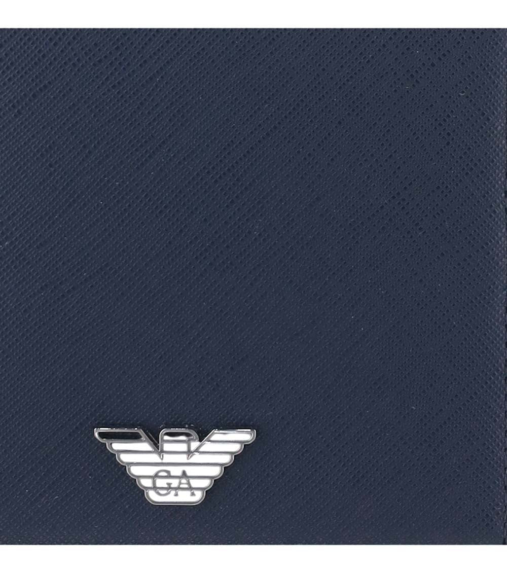 Navy Blue Logo Wallet 4