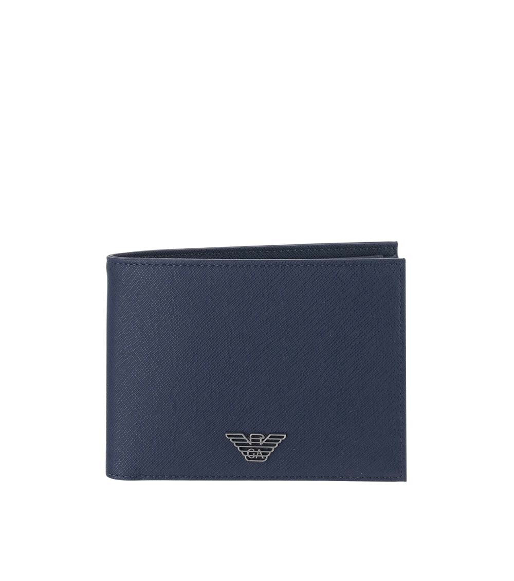 Navy Blue Logo Wallet 1