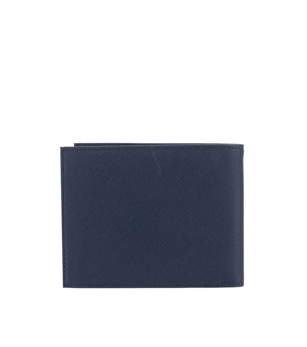 Navy Blue Logo Wallet 2