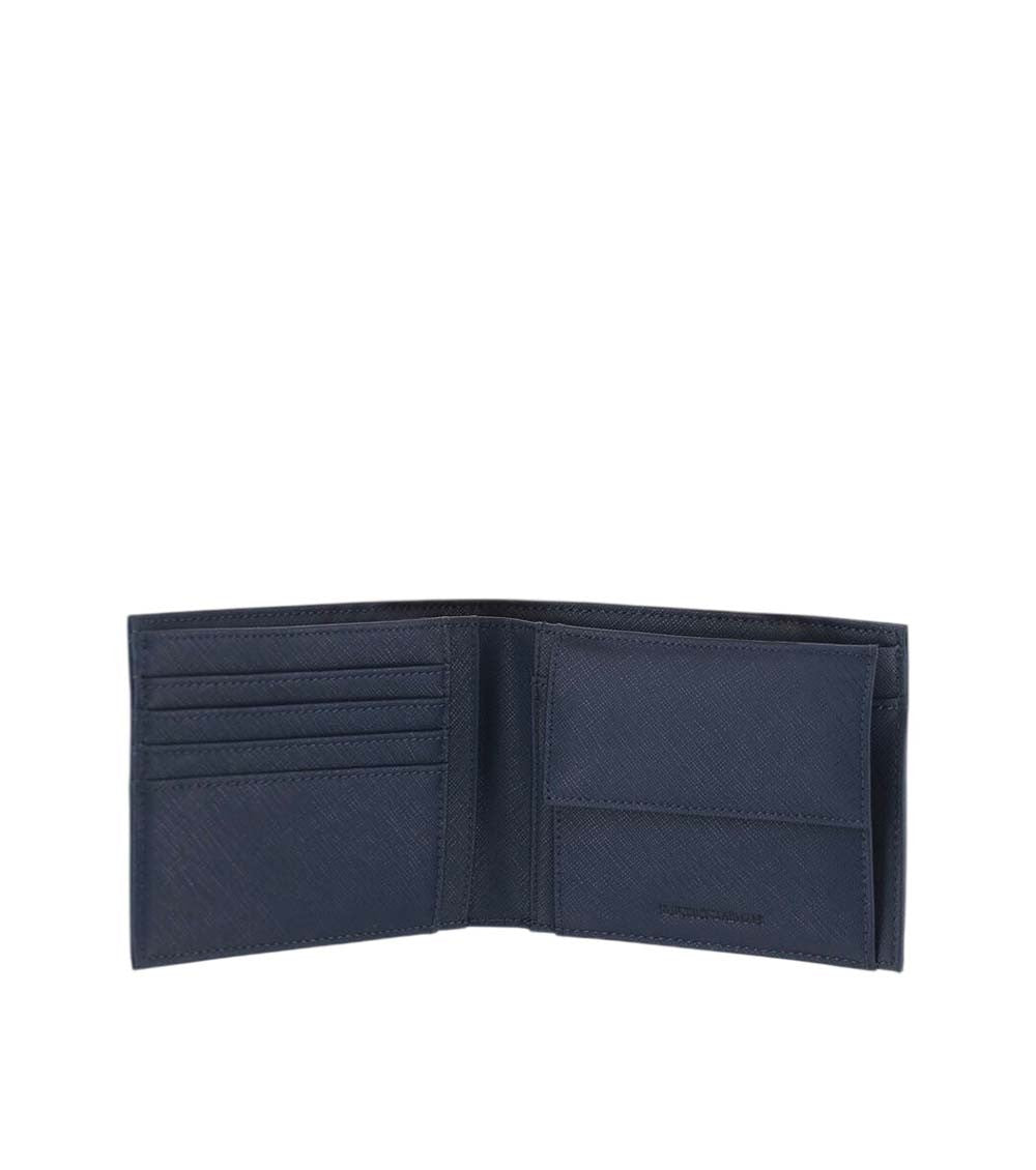 Navy Blue Logo Wallet 3