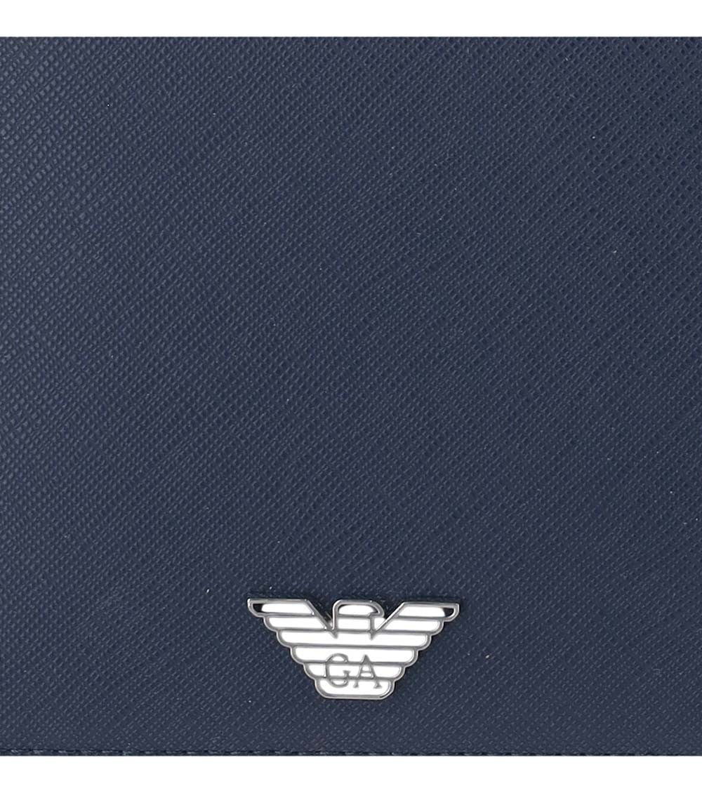 Navy Blue Logo Wallet 4