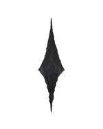 Black Crumpled Gavroche Scarf 1