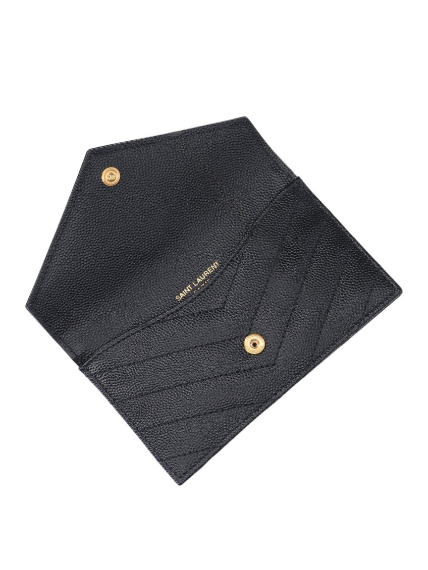 Black Signature Quilted Wallet 3