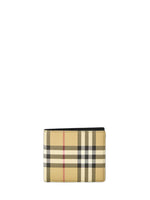 Beige Signature Checks Wallet 1