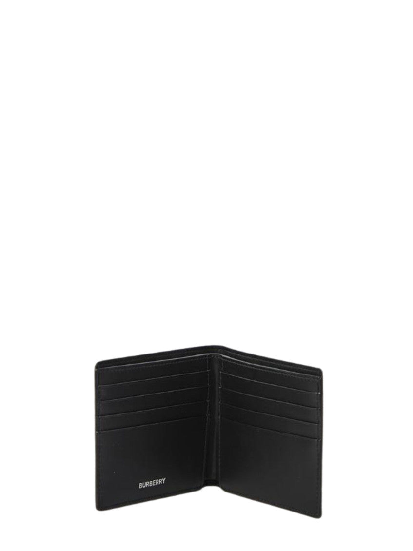 Beige Signature Checks Wallet 3
