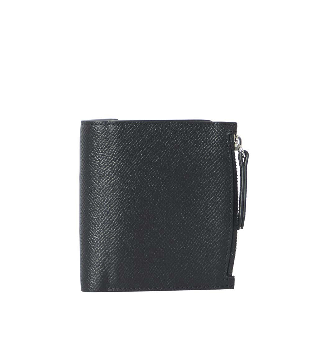 Black Four Stitches Wallet 1