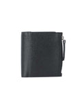 Black Four Stitches Wallet 1