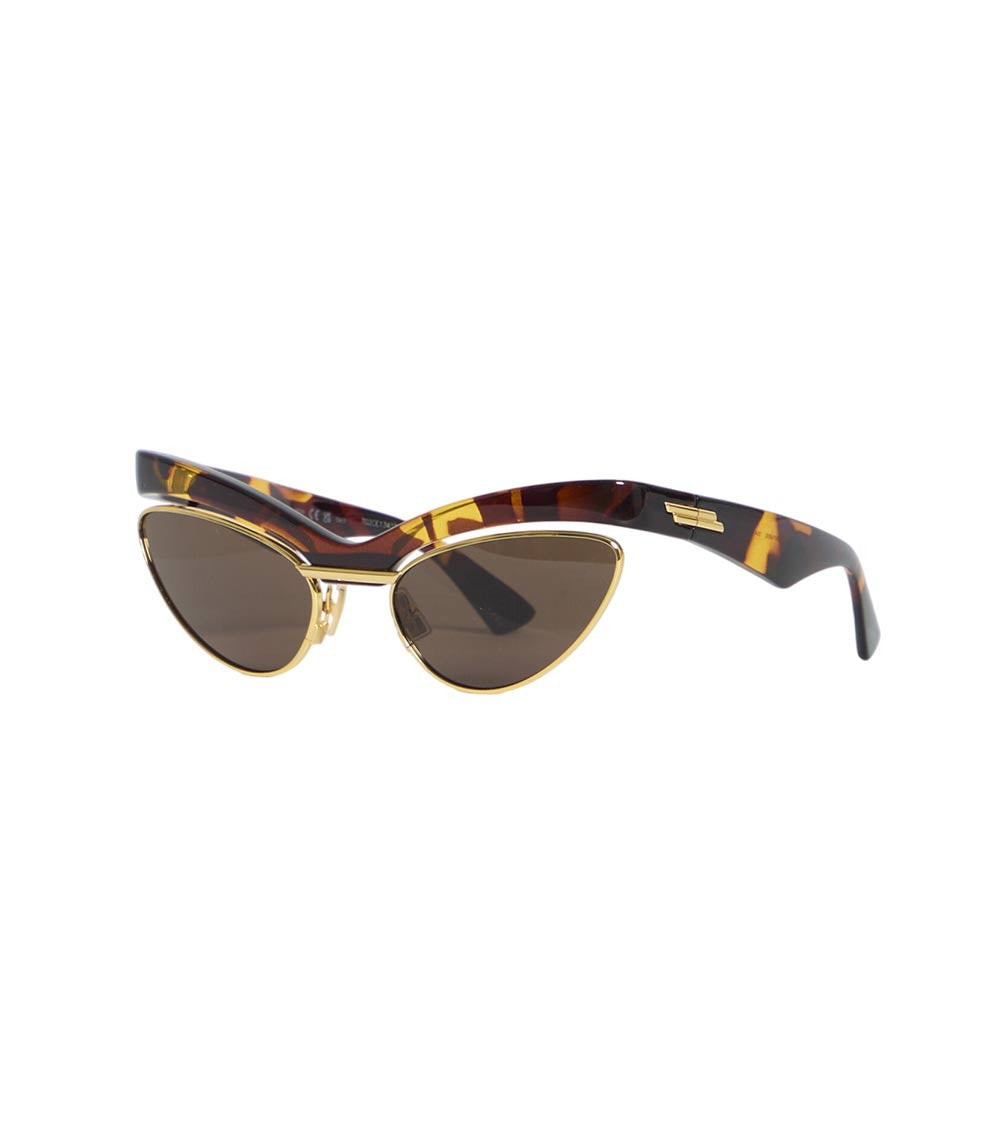 Brown Cat Eye Sunglasses 1