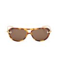 Brown Knot Aviator Sunglasses 1