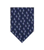 Blue Sailboat Graphic Tie 1