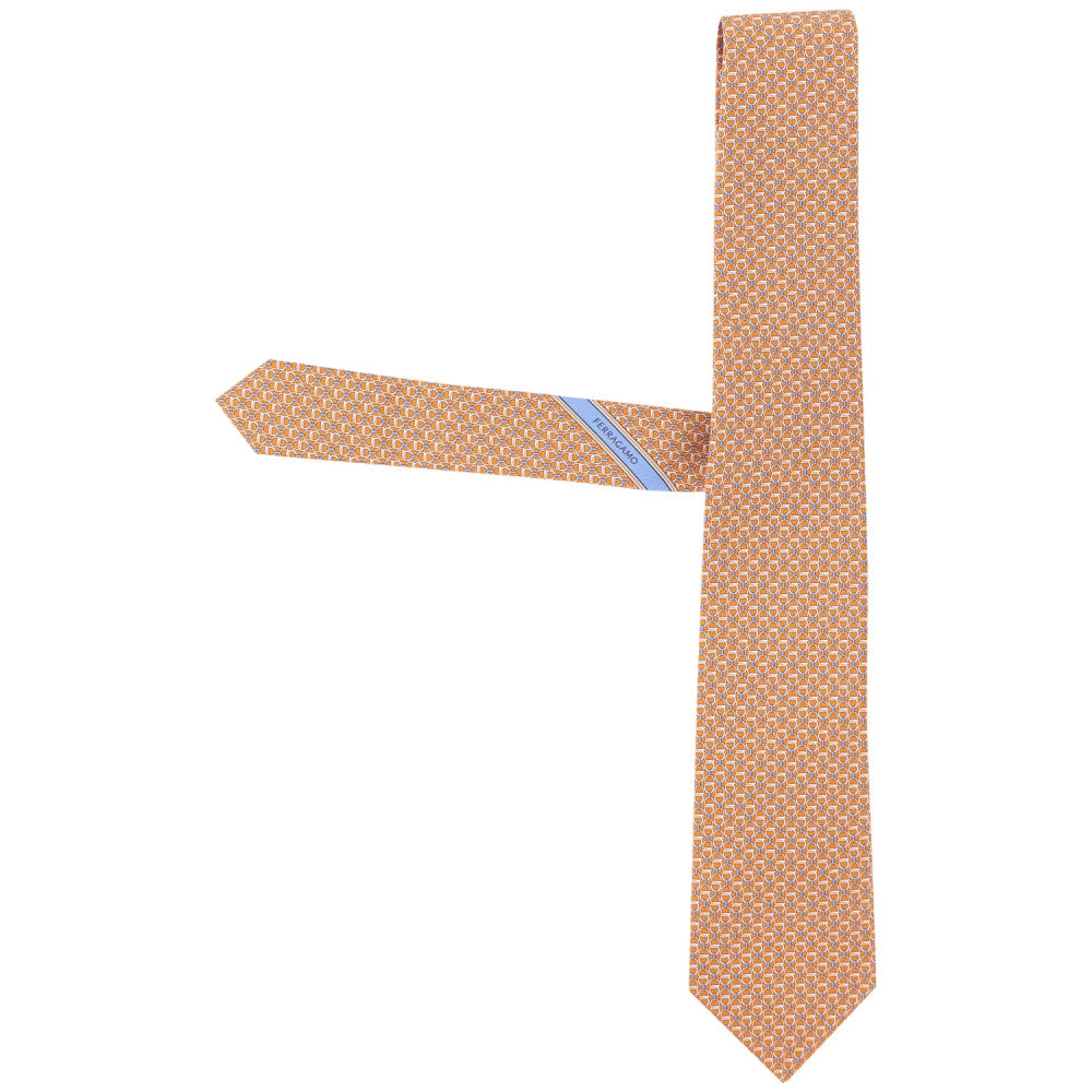 Multicolor Gancini Logo Tie 2