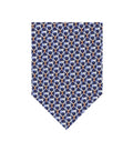 Blue Gancini Logo Tie 1