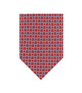 Red Gancini Logo Tie 1