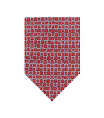 Red Gancini Logo Tie 1