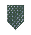 Green Animal Print Tie 1