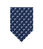 Blue Animal Print Tie 1