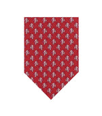 Red Graphic Print Tie 1
