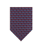 Multicolor Gancini Logo Tie 1