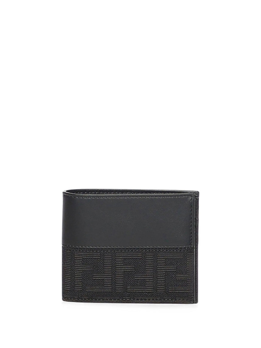 Black Signature Logo Wallet 1