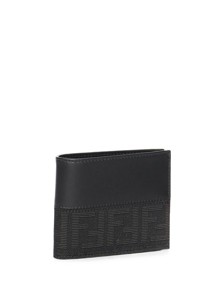 Black Signature Logo Wallet 4
