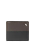 Black Ebony Color Block Wallet 1
