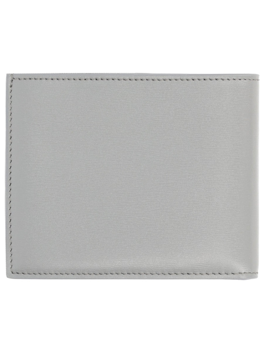 Grey Solid  Logo Wallet 2
