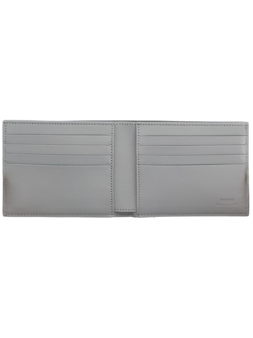 Grey Solid  Logo Wallet 3
