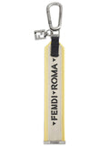 Beige Tape Logo Key Holder 1