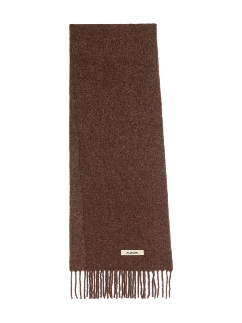 Brown Solid Scarf 1