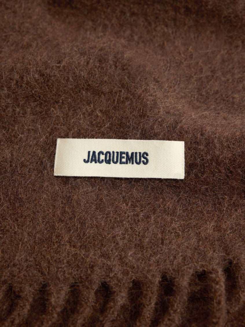 Brown Solid Scarf 2