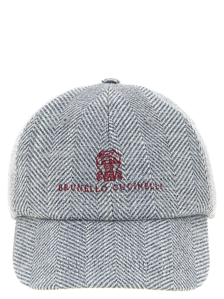 Blue Chevron Baseball Cap 1